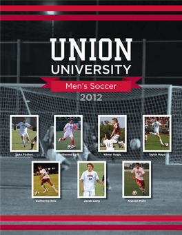 UNIVERSITY Men’S Soccer 2012