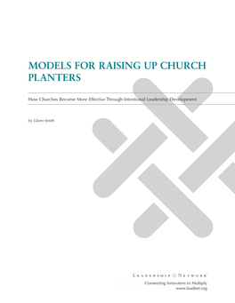 Raising up Church Planters.Qxp