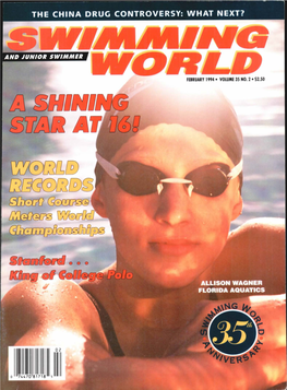 February 1994 * Volume 35 No. 2 * $2.50