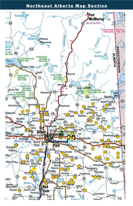 Northeast Alberta Map Section Northeast Alberta Member Information