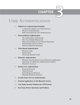 User Authentication