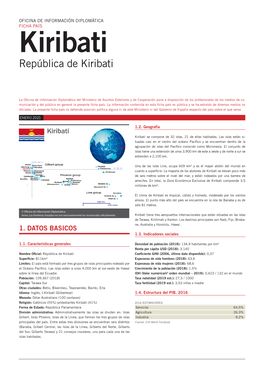 Ficha País De Kiribati