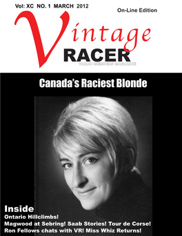 Canada's Raciest Blonde