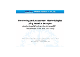 7-Cheryl, MIMA (Monitoring Using CCI)