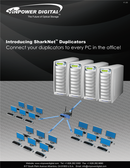 Vinpower Sharknet CD DVD Duplicator Data Sheet.Pdf