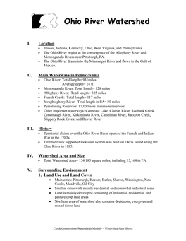 Ohio River Watershed