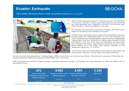 OCHA 20160711 EN Flash Update Muisne V Final