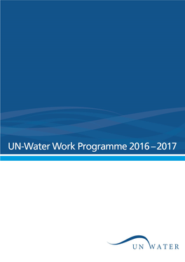 UN-Water Work Progra