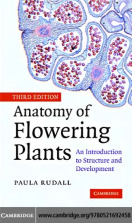 Anatomy of Flowering Plants