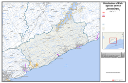 Distribution of Fish Species at Risk