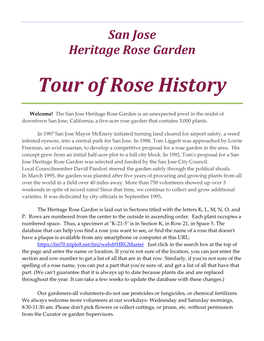 Tour of Rose History