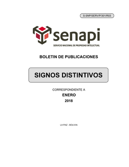 Signos Distintivos