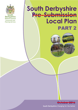 South Derbyshire Pre-Submission Local Plan