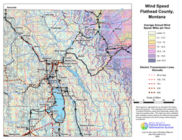 Wind Speed Montana Flathead County