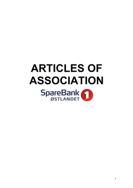 Articles of Association