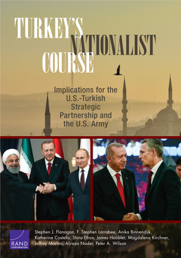 Turkey's Nationalist Course: Implications for the U.S.-Turkish Strategic Partnership and the U.S. Army