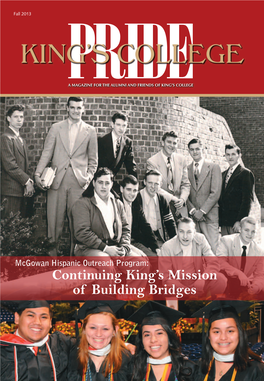 Continuing King's Mission of Building Bridges