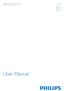 User Manual Contents