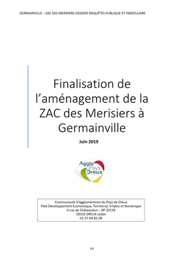 ZAC Merisiers À Germainville