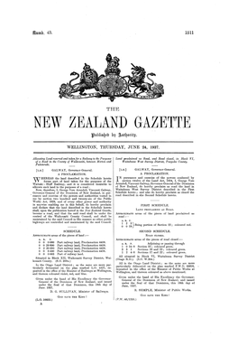 New Zealand G-Azette