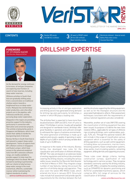 DRILLSHIP EXPERTISE Chief Executive, Malaysia & Brunei