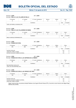 Disposición 9031 Del BOE Núm. 191 De 2015