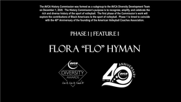 “Flo” Hyman Flora “Flo” Hyman