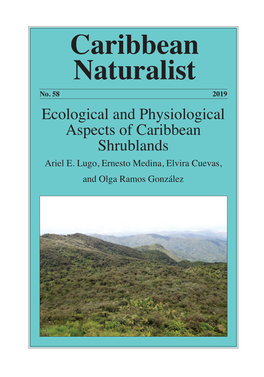 Caribbean Naturalist No