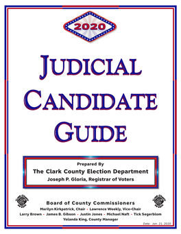 The Clark County Election Department Joseph P