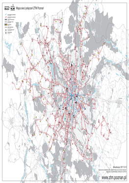 Mapa Sieci Połączeń ZTM Poznań Rog Poln A