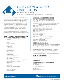 Television & Video Production