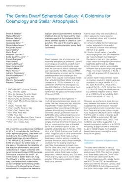 The Carina Dwarf Spheroidal Galaxy: a Goldmine for Cosmology and Stellar Astrophysics