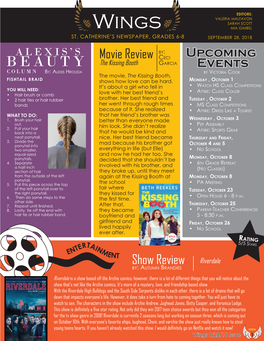 BEAUTY the Kissing Booth Garcia Events COLUMN By: Alexis Hrouda by Victoria Cook the Movie, the Kissing Booth, FISHTAIL BRAID Shows How Love Can Be Hard