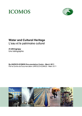 Water and Cultural Heritage / Eau Et Patrimoine Culturel