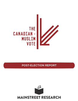 Canadian Muslim Voter Turnout