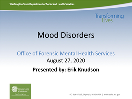 Mood Disorders