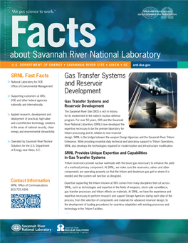 About Savannah River National Laboratory