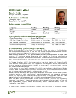 Curriculum Vitae