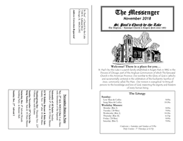 The Messenger November 2018