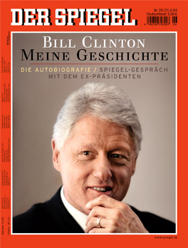 Bill Clinton, 57, Begegnet, Darunter Im Weißen Haus, Als Der Memoiren- Schreiber Noch Präsident War