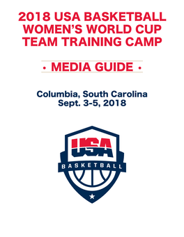 2018 USA Basketball Women's World Cup Team Training Camp