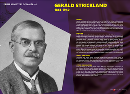 Gerald Strickland 1861-1940