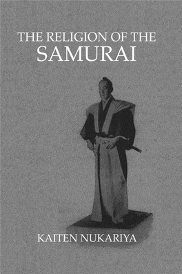 Religion of the Samurai