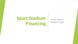 Stadium Financing