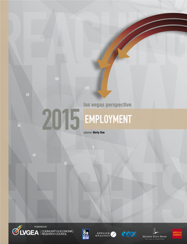 EMPLOYMENT 2015 Volume: Thirty Five