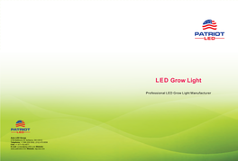 LED Grow Light Manufacturer Make More Value for All Customers