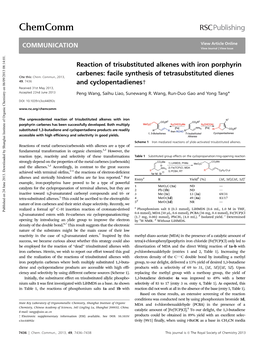 Tunable Carbonyl Ylide Reactions: Selective Synthesis Of