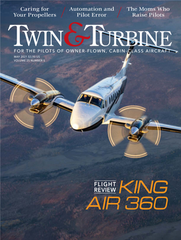 KING AIR 360 American Aviation EDITOR Rebecca Groom Jacobs MAY 2021 • VOL