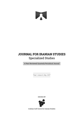 The Water Crisis in Iran: Dimensions and Implications Between Topographic Realities and the Regime’S Options