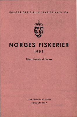 Norges Fiskerier 1957